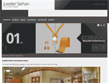 Tablet Screenshot of juwelier-serhan.de